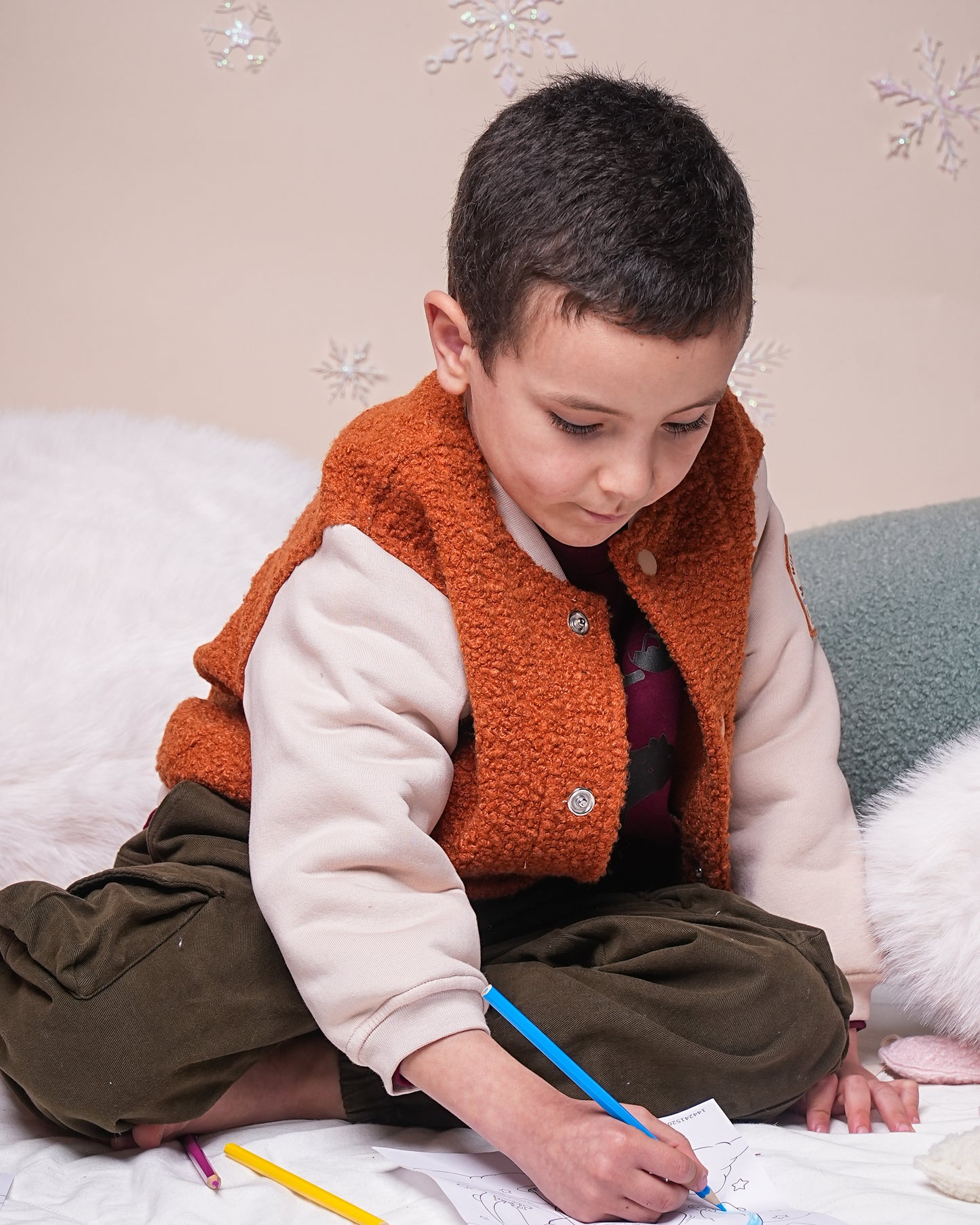 Veste Teddy Bimatière “Winter Time”