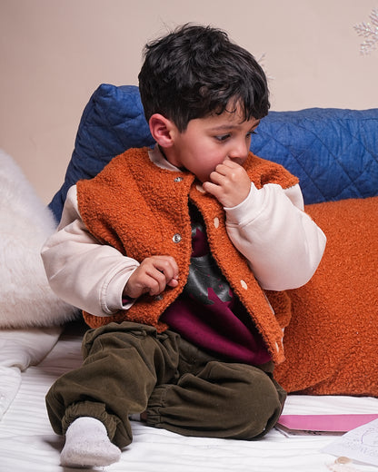 Veste Teddy Bimatière “Winter Time”