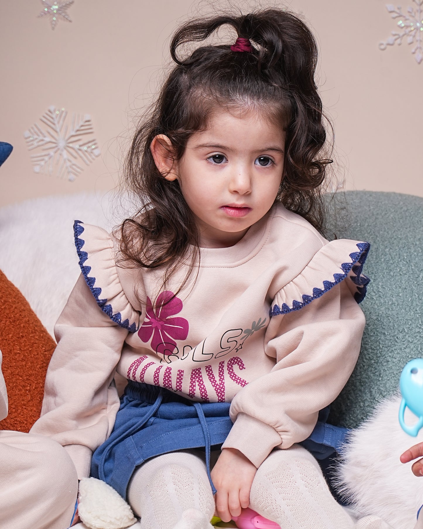 Sweat à Volants “Esprit Romantique”