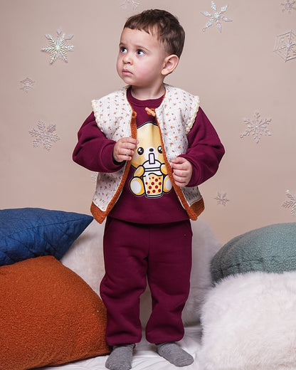 Ensemble bébé confortable – Motif Ours