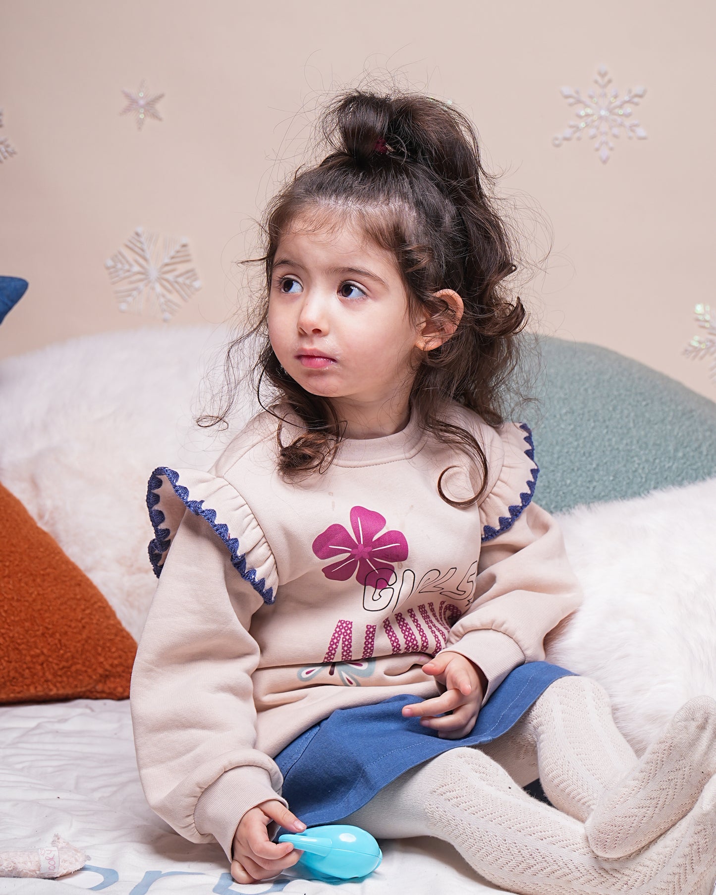 Sweat à Volants “Esprit Romantique”