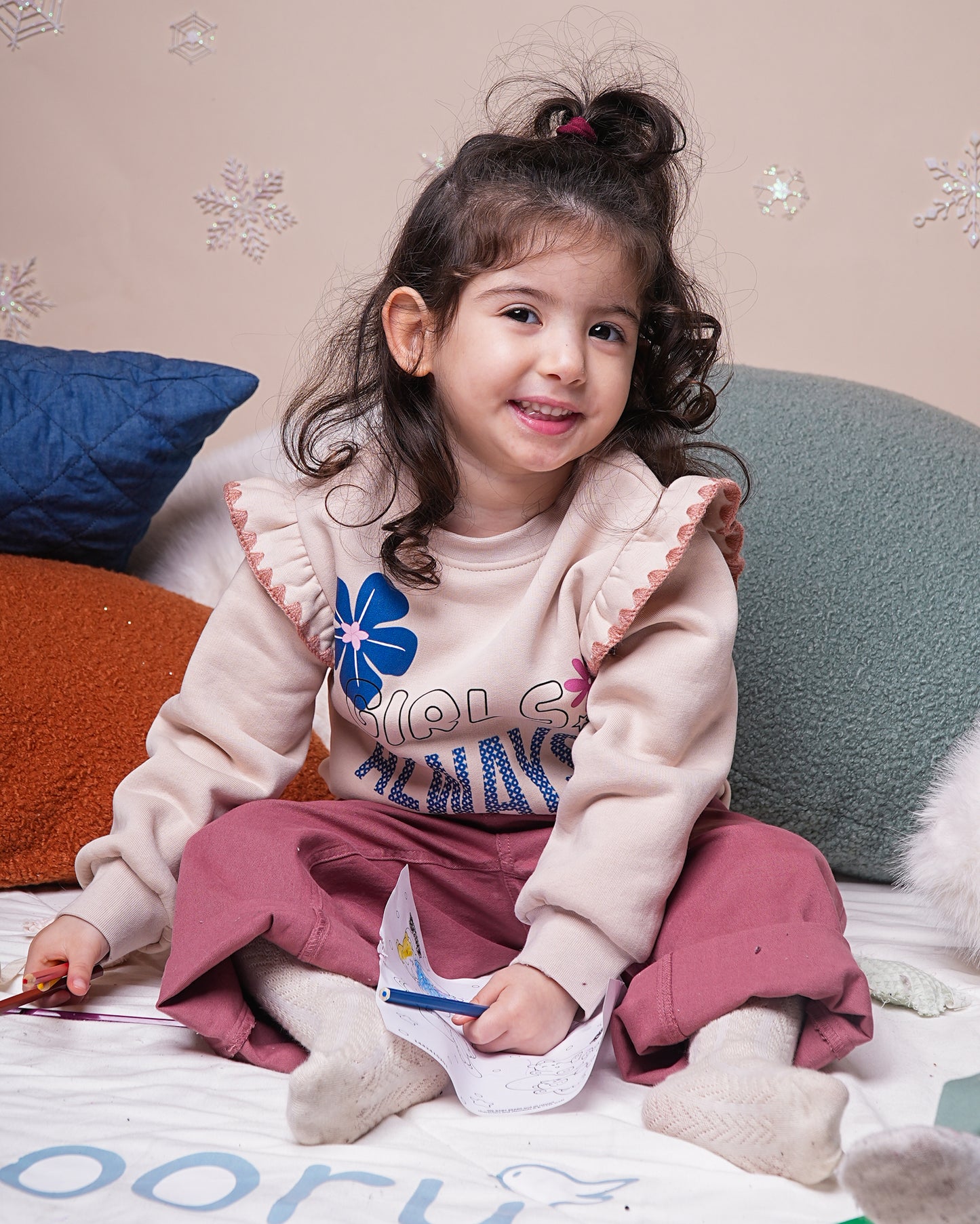 Sweat à Volants “Esprit Romantique”