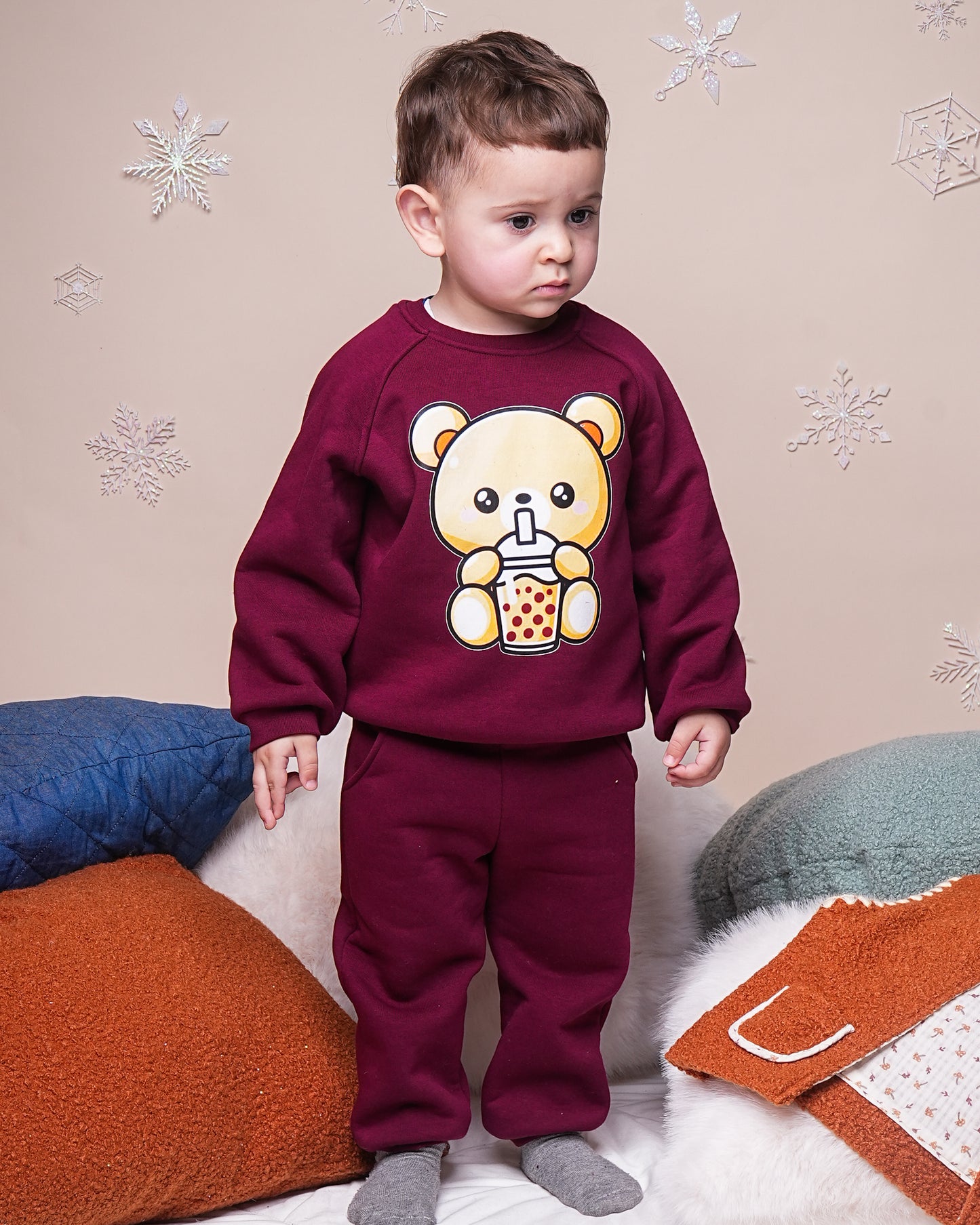Ensemble bébé confortable – Motif Ours