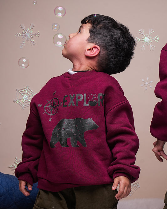 Sweat enfant « Explorer » – Style & Confort