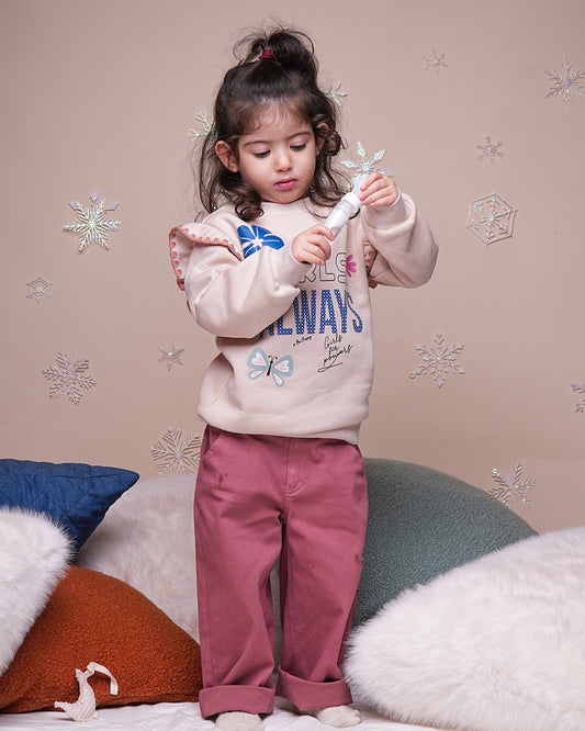 Sweat à Volants “Esprit Romantique”