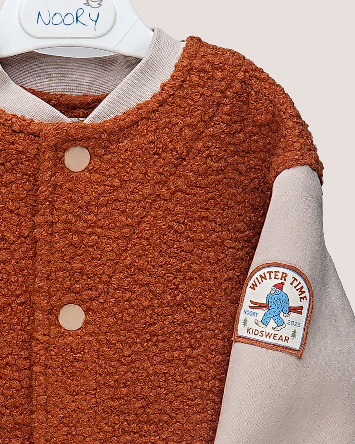 Veste Teddy Bimatière “Winter Time”