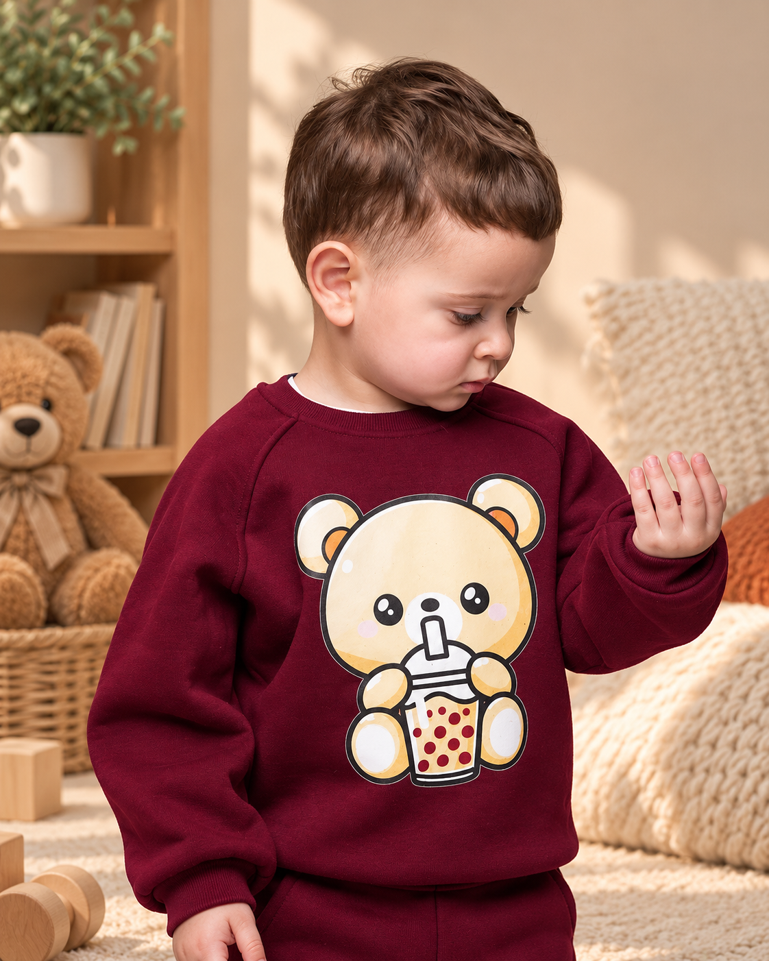 Ensemble bébé confortable – Motif Ours