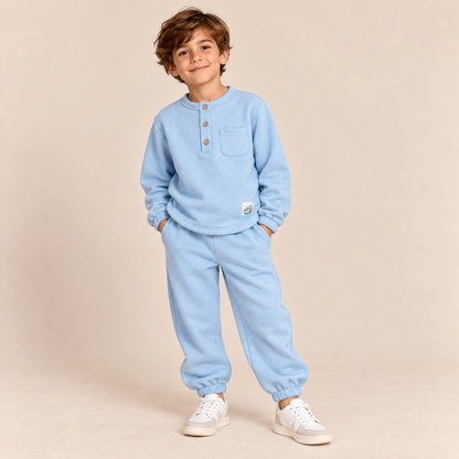 Ensemble Pull & Pantalon Doux Mini Garçon