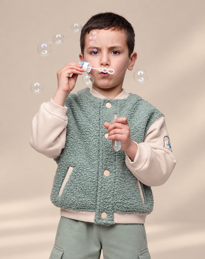 Veste Teddy Bimatière “Winter Time”