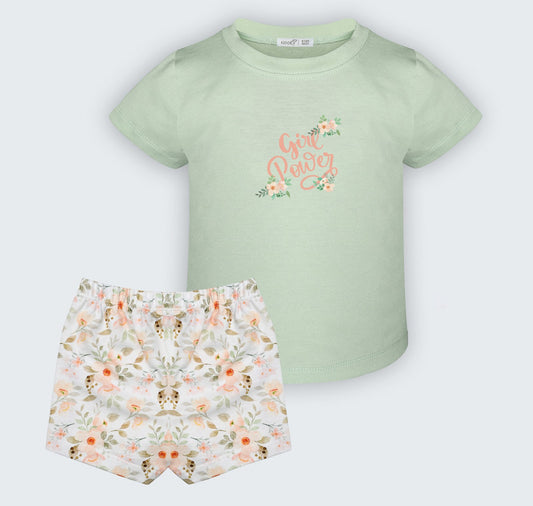 Ensemble pyjama en jersey 100% coton, à impression assortis