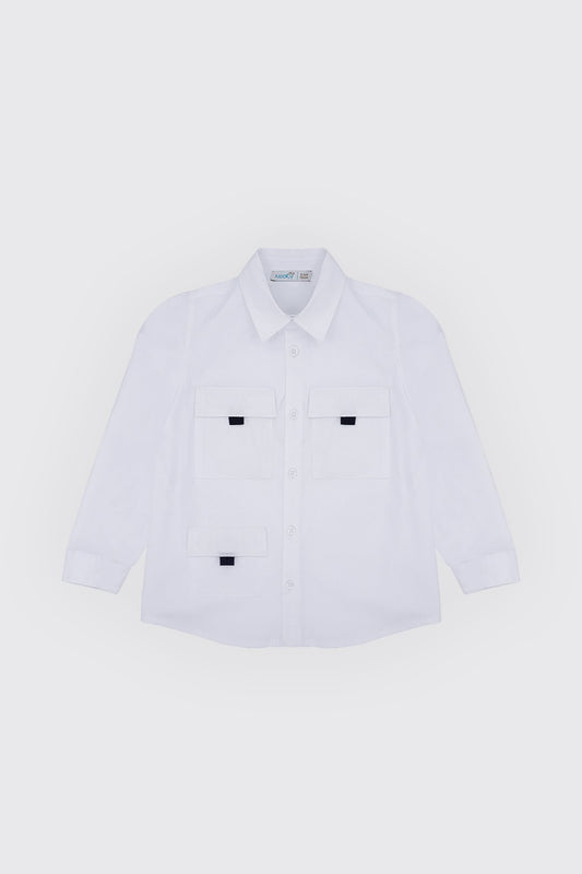 Chemise grandes poches