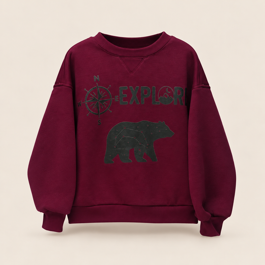 Sweat enfant « Explorer » – Style & Confort