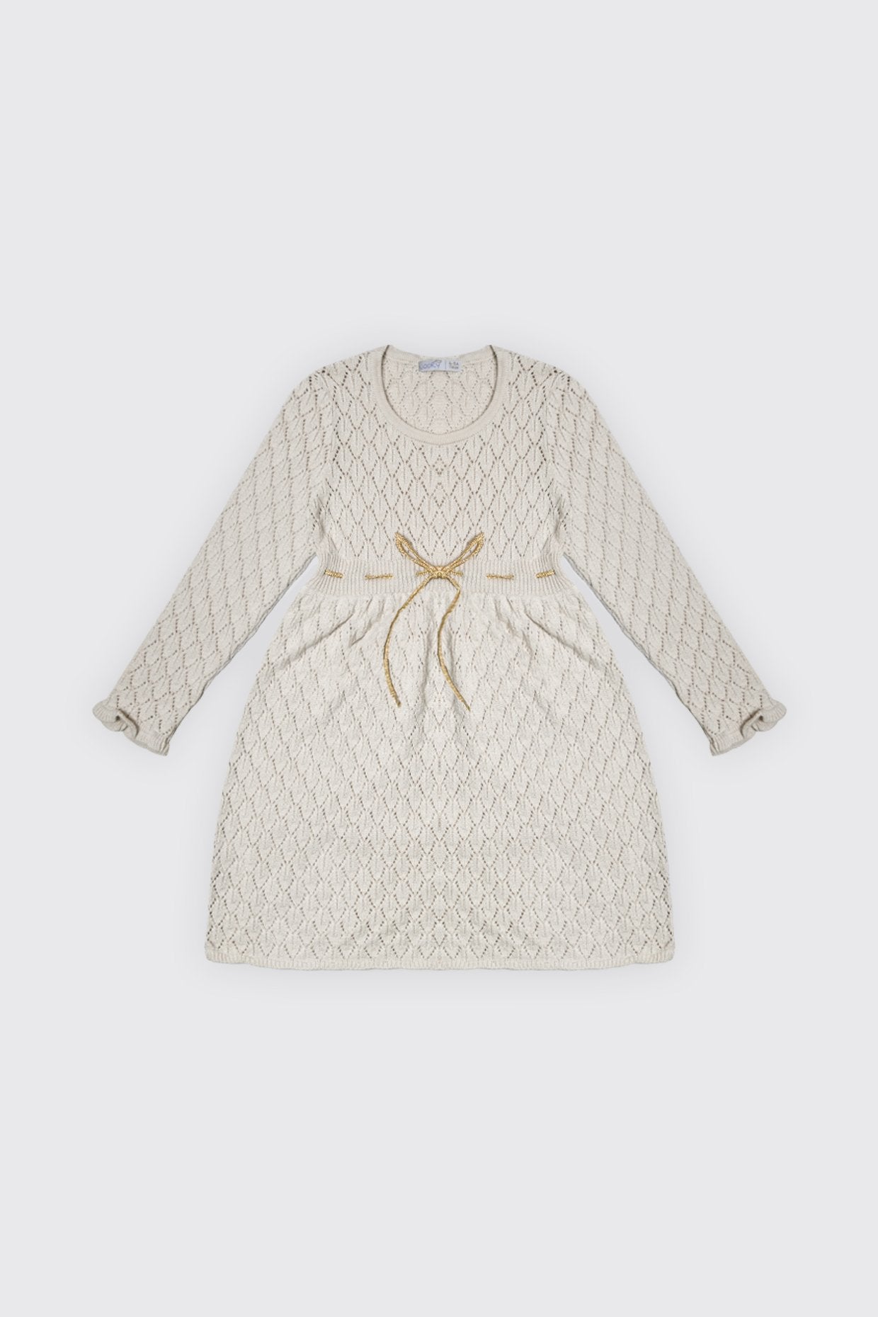 Robe en tricot manches longues