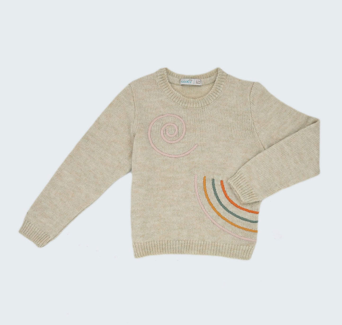 Pull en tricot graphique