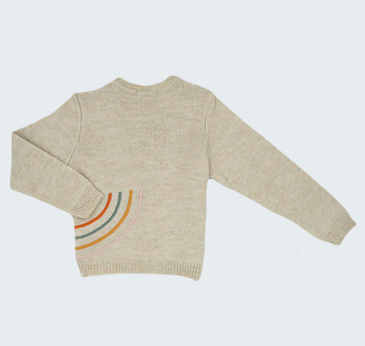 Pull en tricot graphique