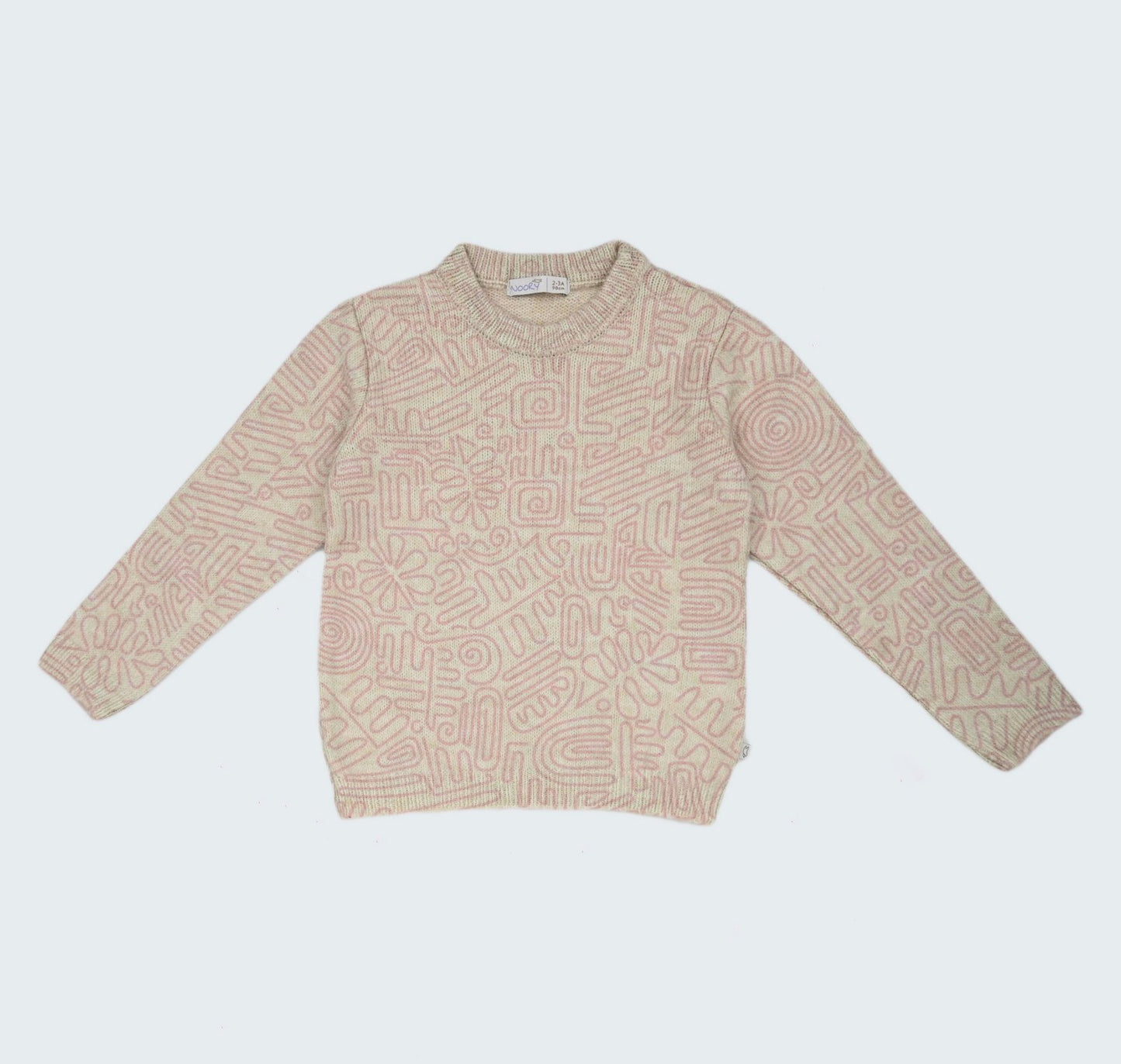Pull en tricot imprimé