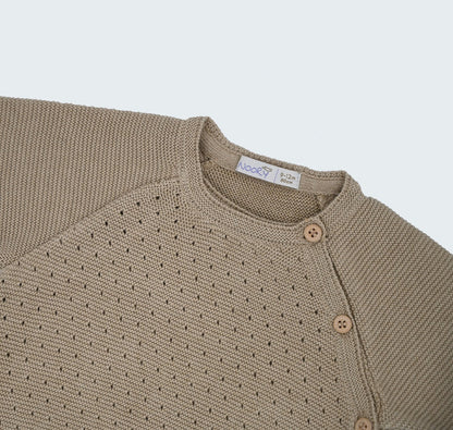 Brassiére en tricot cache coeur - foncé