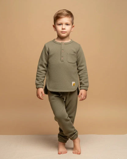 Ensemble Pull & Pantalon Doux Mini Garçons