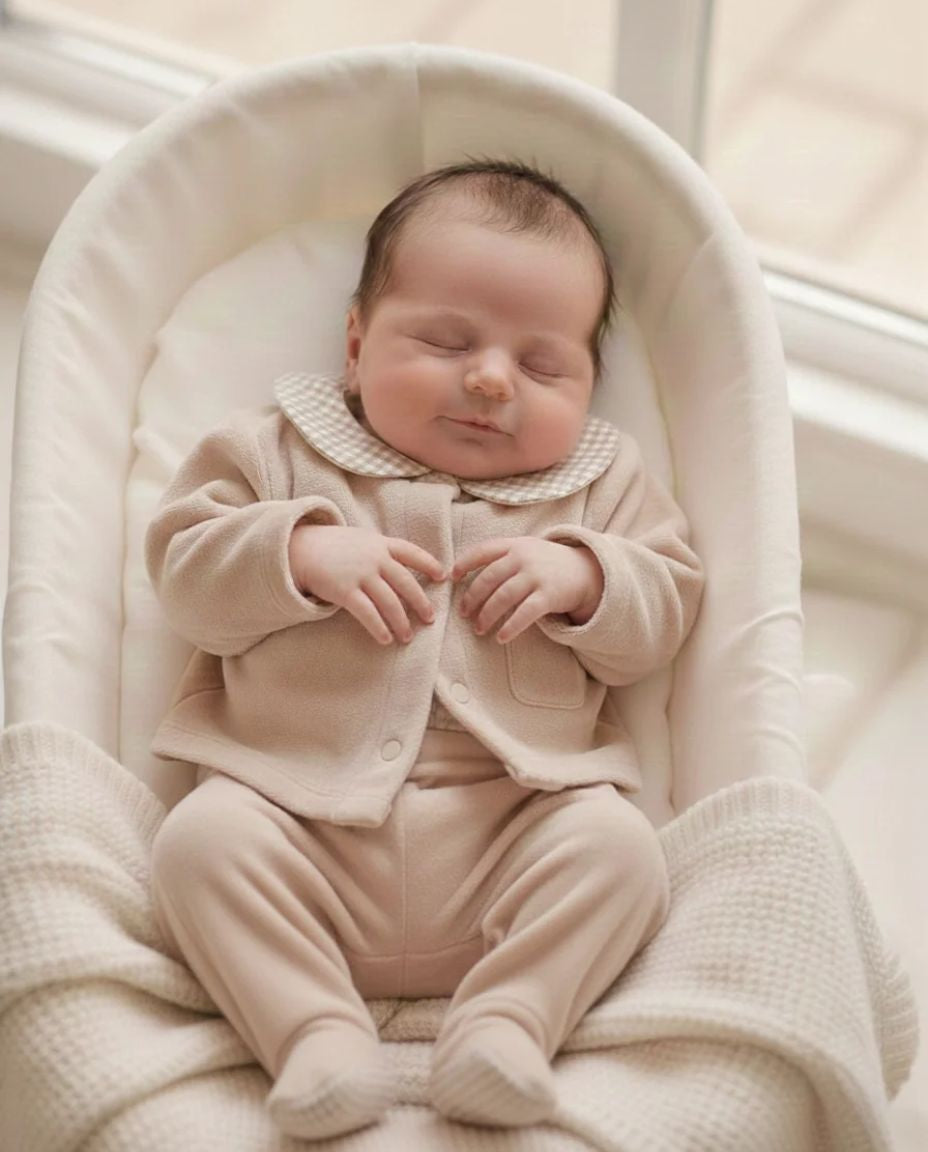 Pack dort bien grenouillère, moufles & Bonnet