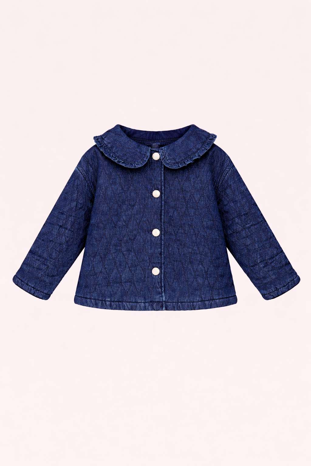 Veste bébé fille matelassée – Douceur & Élégance