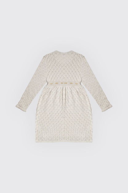 Robe en tricot manches longues