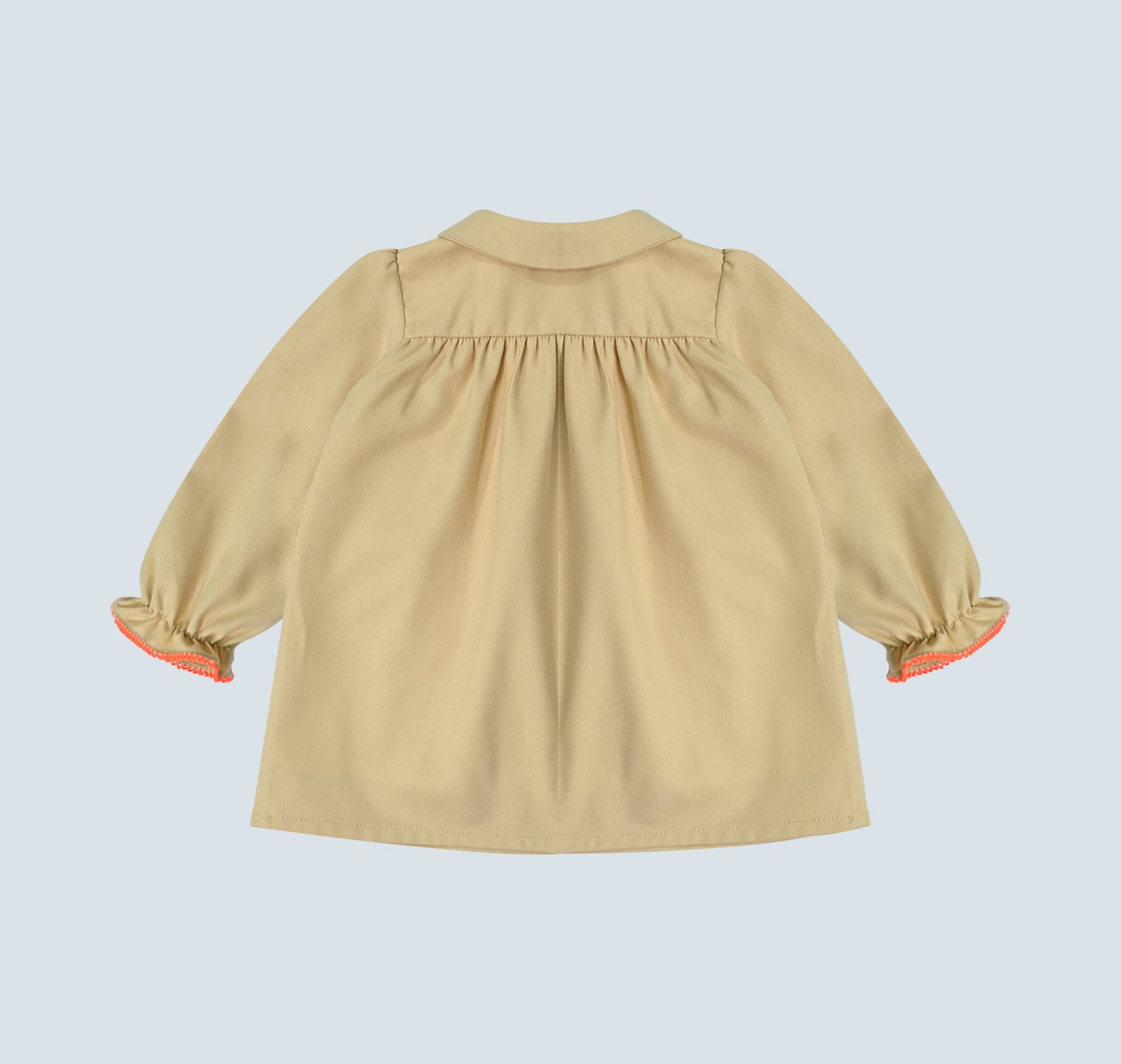 Robe avec smock coloré