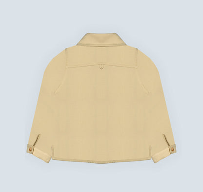 Chemise pour garçon en jaune