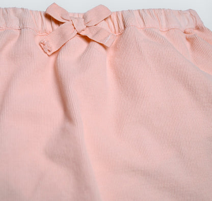 Jupe cloche rose pale