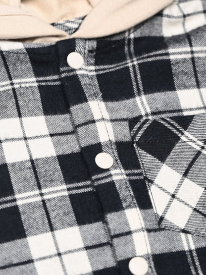 Surchemise oversize à capuche pour garçon