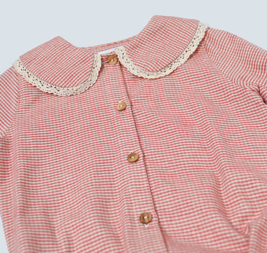 Chemise layette pour bébé fille