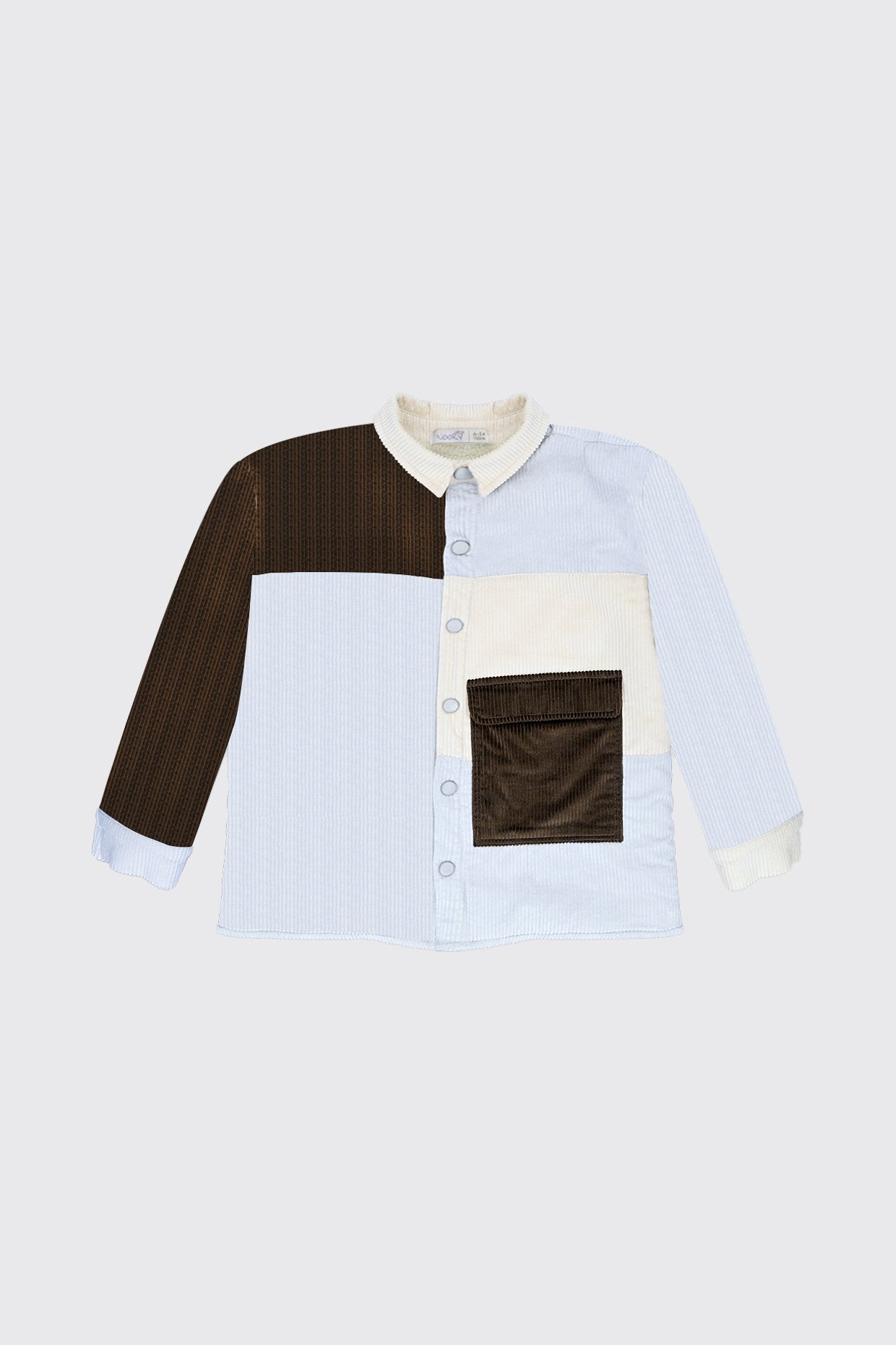 Jacket en velours cotelé avec doublure en peau de mouton