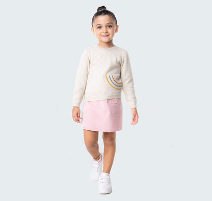 Pull en tricot graphique