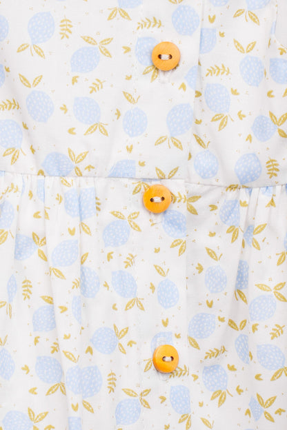Robe bébé fille imprimée – Fraîcheur & élégance naturelle