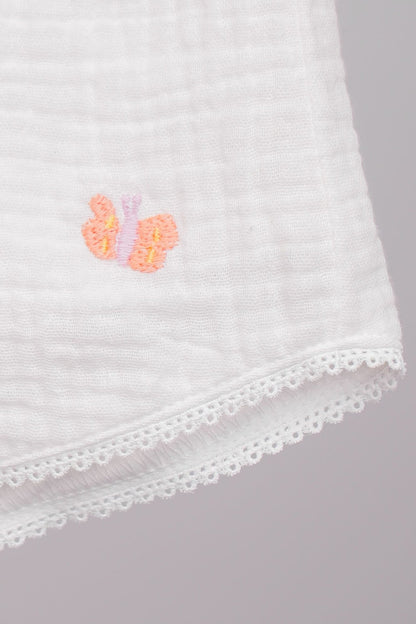 Ensemble fille brodé – Pureté & élégance artisanale