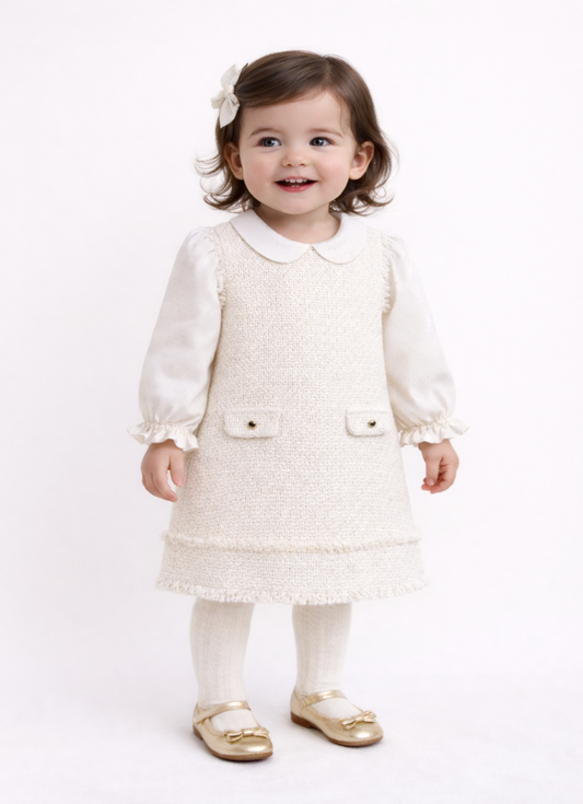 Robe Élégance Douce Fille – Style Chic Intemporel
