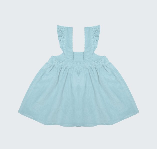 Robe salopette pour bébé fille – Image 2