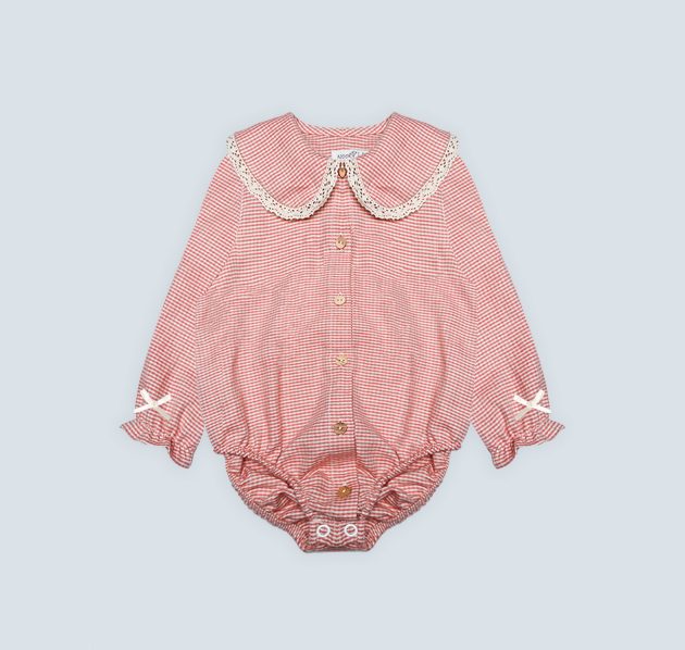 Chemise layette pour bébé fille