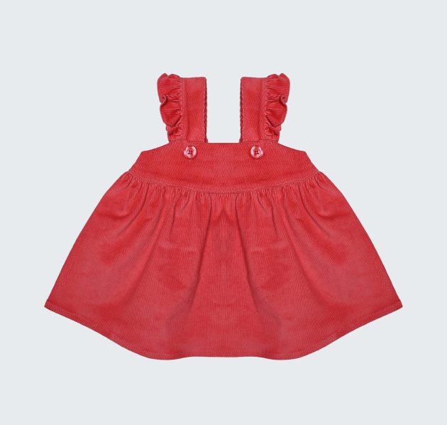 Robe salopette pour bébé fille