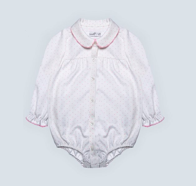 Chemise layette pour bébé fille