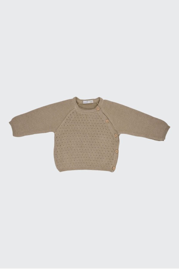 Brassière en tricot cache cœur