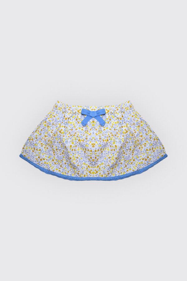 Jupe cloche en tissu imprimé