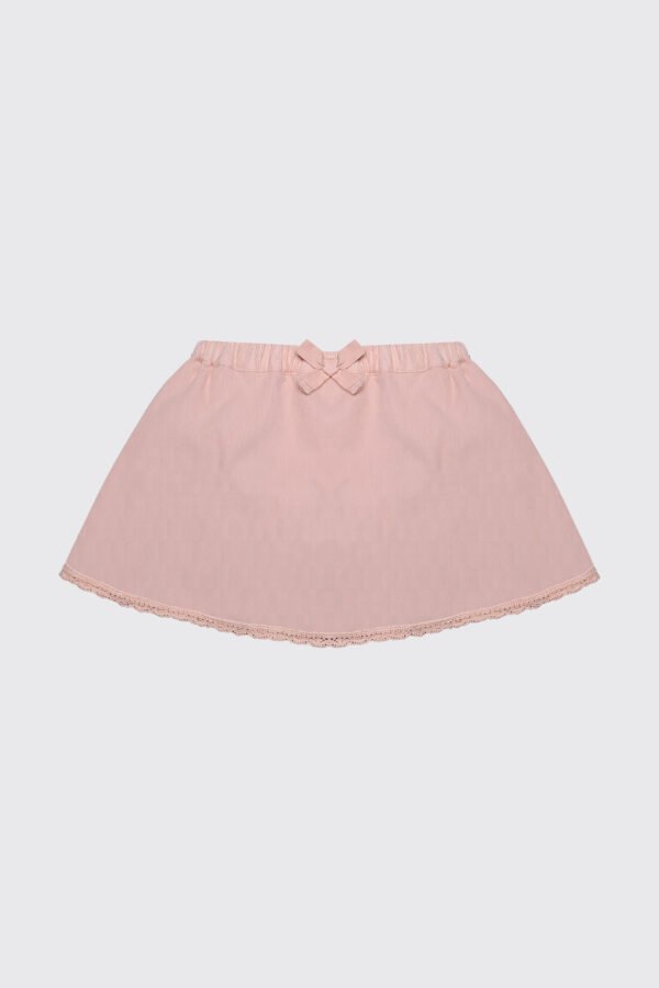 Jupe cloche rose pale