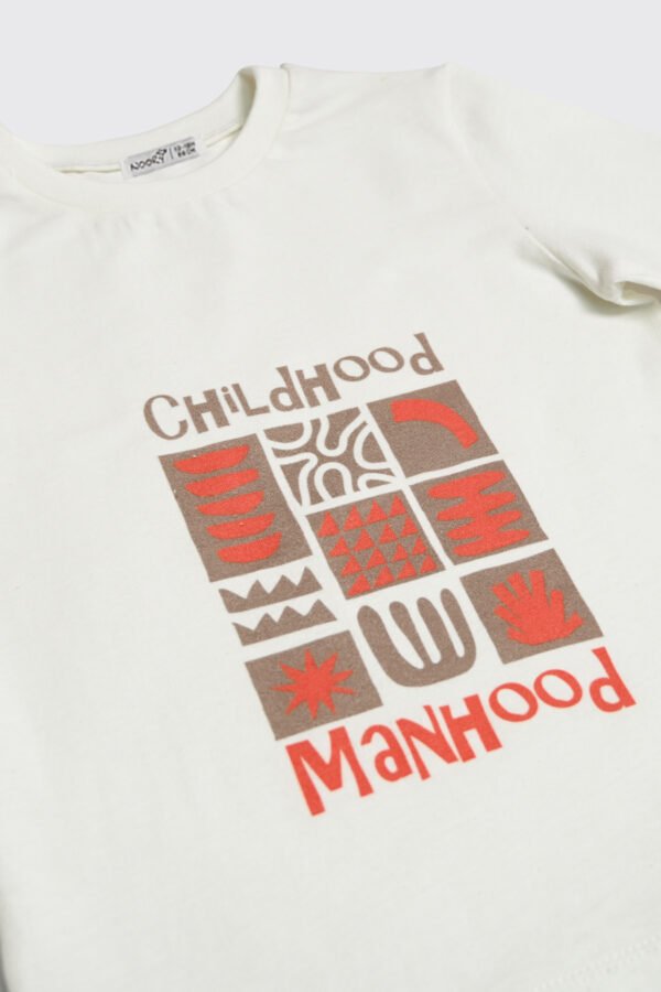 T-shirt manches longues 100% coton – Image 3