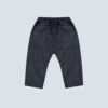 Pantalon noir en toile – Image 2