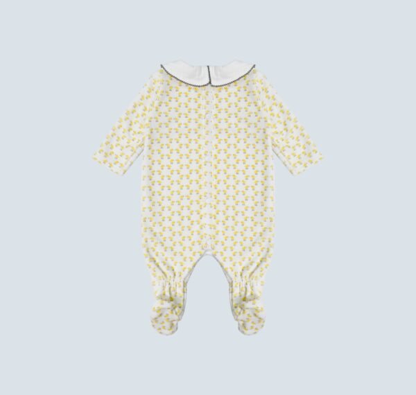 Pack dort bien jaune grenouillère, moufles & Bonnet – Image 4