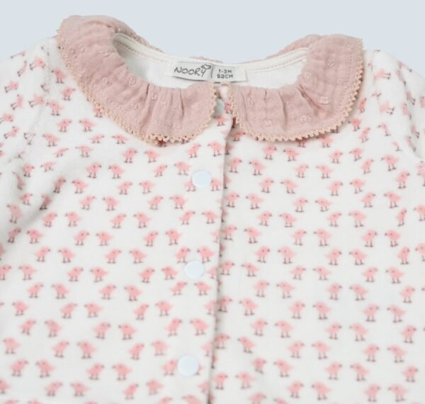 ensemble grenouillère deux pièce rose – Image 2