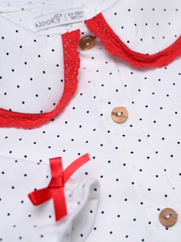 Chemise bleu pour fille – Image 2