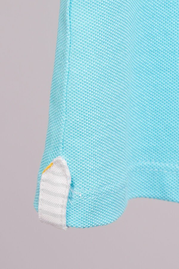 Combinaison short turquoise pour bébé garçon – Image 3