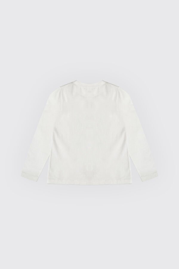 T-shirt manches longues 100% coton – Image 2