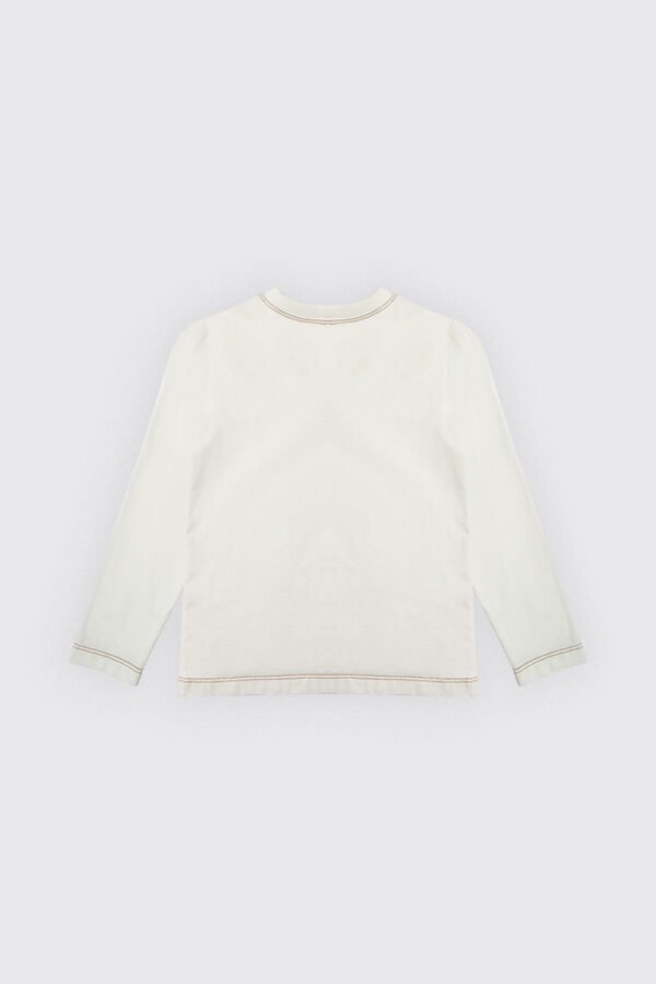 T-shirt manches longues 100% coton – Image 2